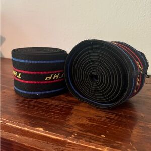 THP knee wraps for weight lifting